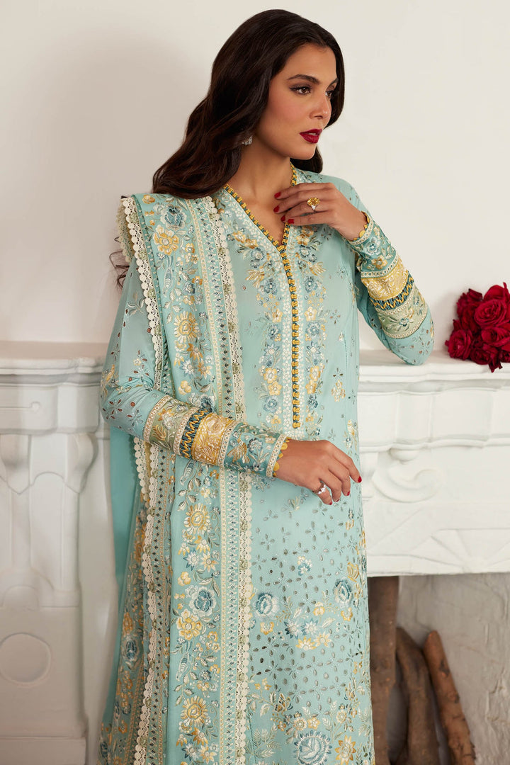 Elan | Lawn’24 | IVANA (EL24-06 A) - Hoorain Designer Wear - Pakistani Ladies Branded Stitched Clothes in United Kingdom, United states, CA and Australia
