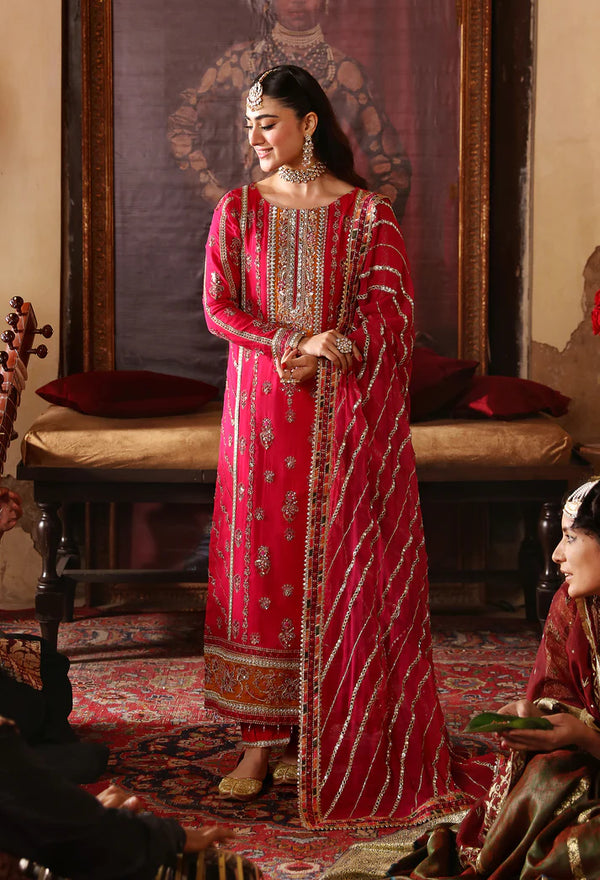 Emaan Adeel | Ghazal Luxury Formals | GH-05 - Hoorain Designer Wear - Pakistani Ladies Branded Stitched Clothes in United Kingdom, United states, CA and Australia
