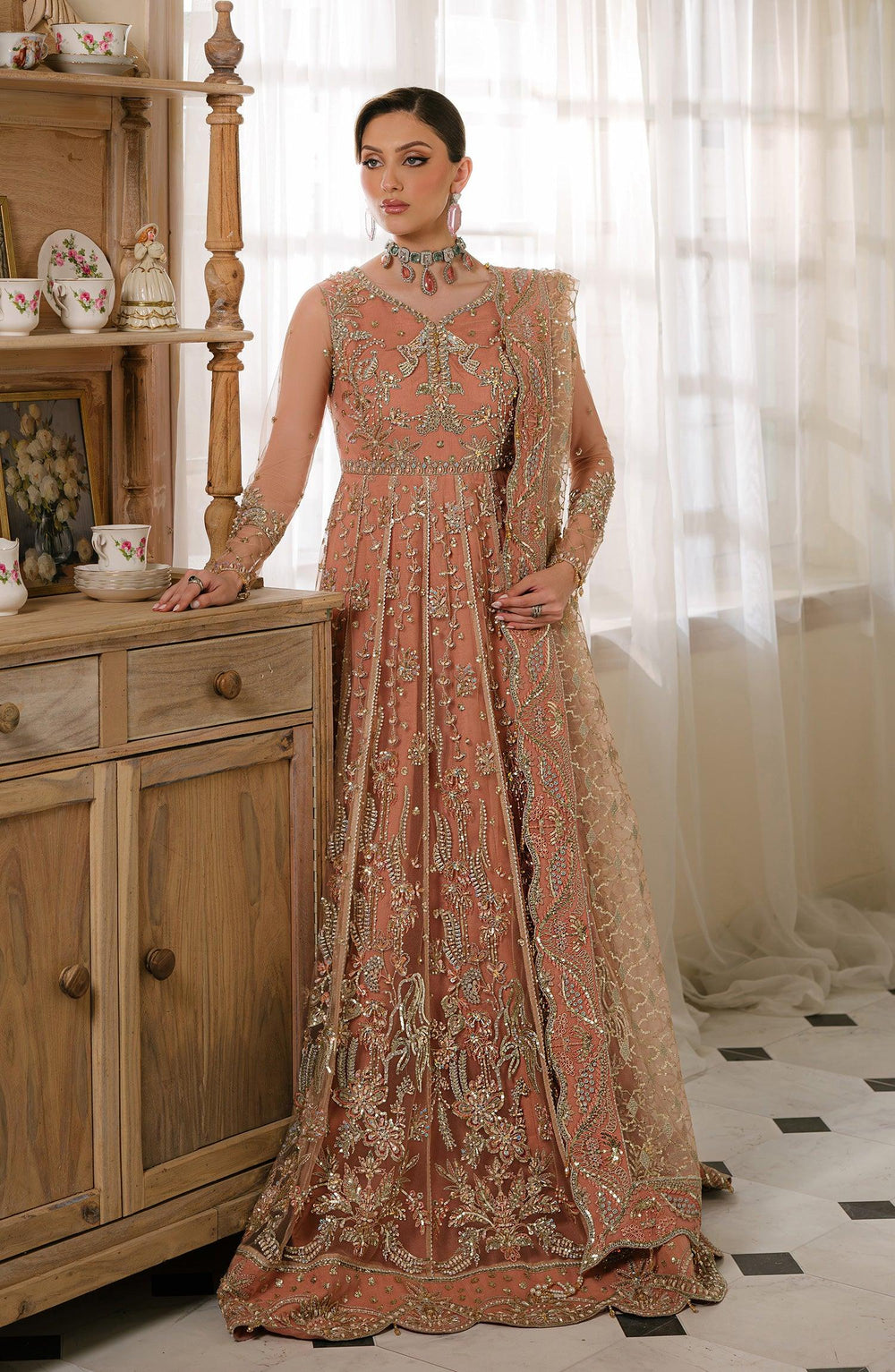 white christmas dresses Fabiha Fatima | Reve Royal Luxury Wedding Dresses main image 0