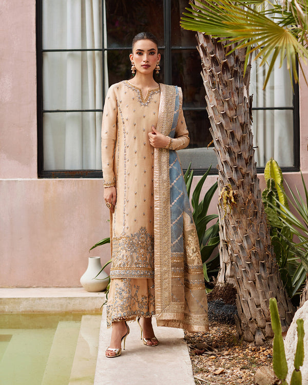 Faiza Saqlain | Aurnia Spring Festive Edit 24 | Yelena - Hoorain Designer Wear - Pakistani Ladies Branded Stitched Clothes in United Kingdom, United states, CA and Australia