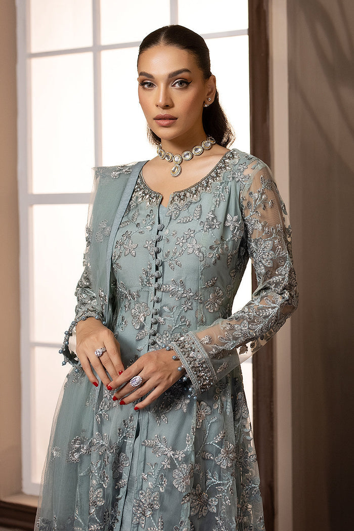 Flossie | Avalanche Formals | WINTER MINT (B) - Hoorain Designer Wear - Pakistani Ladies Branded Stitched Clothes in United Kingdom, United states, CA and Australia