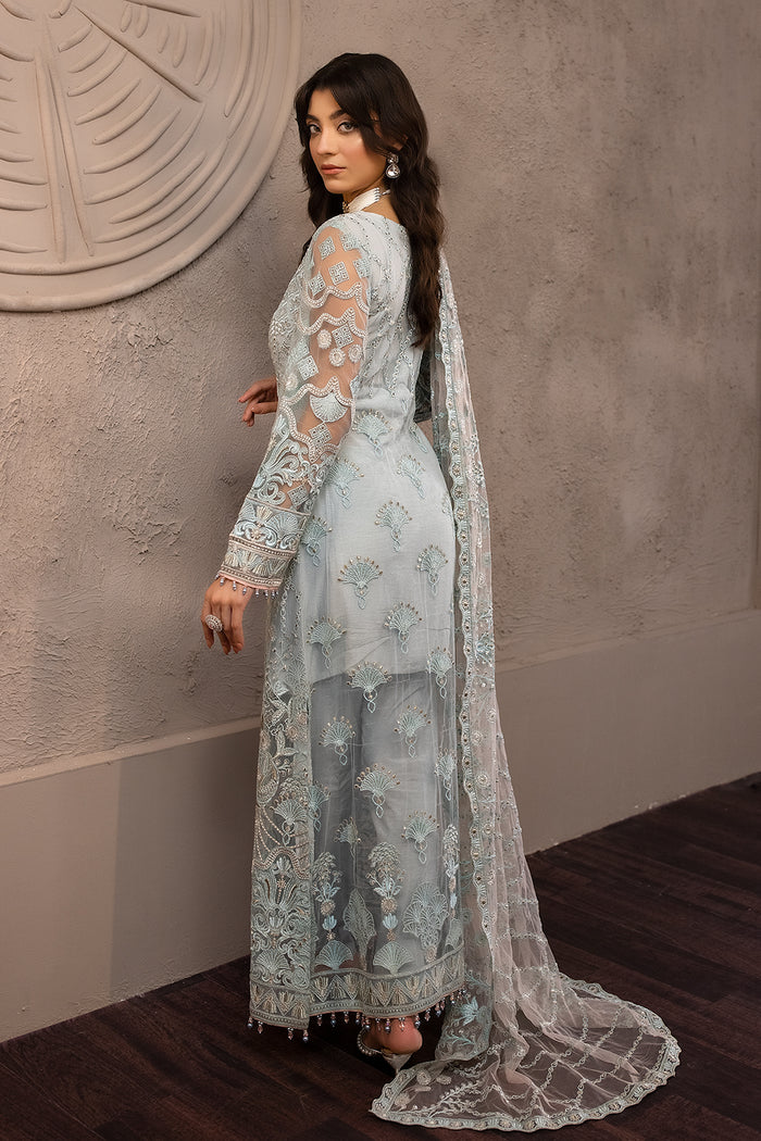Flossie | Avalanche Formals | CRYSTALLINE (A) - Hoorain Designer Wear - Pakistani Ladies Branded Stitched Clothes in United Kingdom, United states, CA and Australia