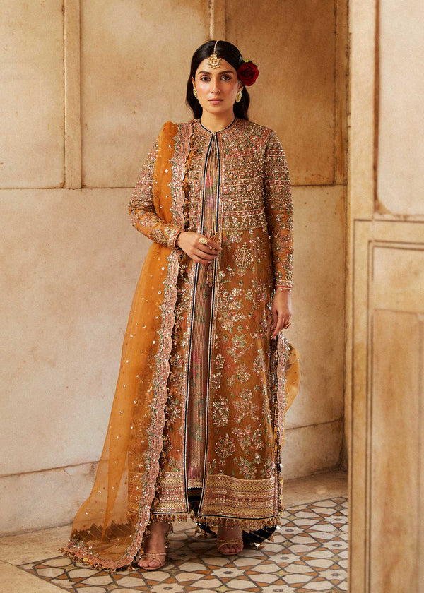 Hussain Rehar | Luxury Festive FW/24 | Zareena - Hoorain Designer Wear - Pakistani Ladies Branded Stitched Clothes in United Kingdom, United states, CA and Australia