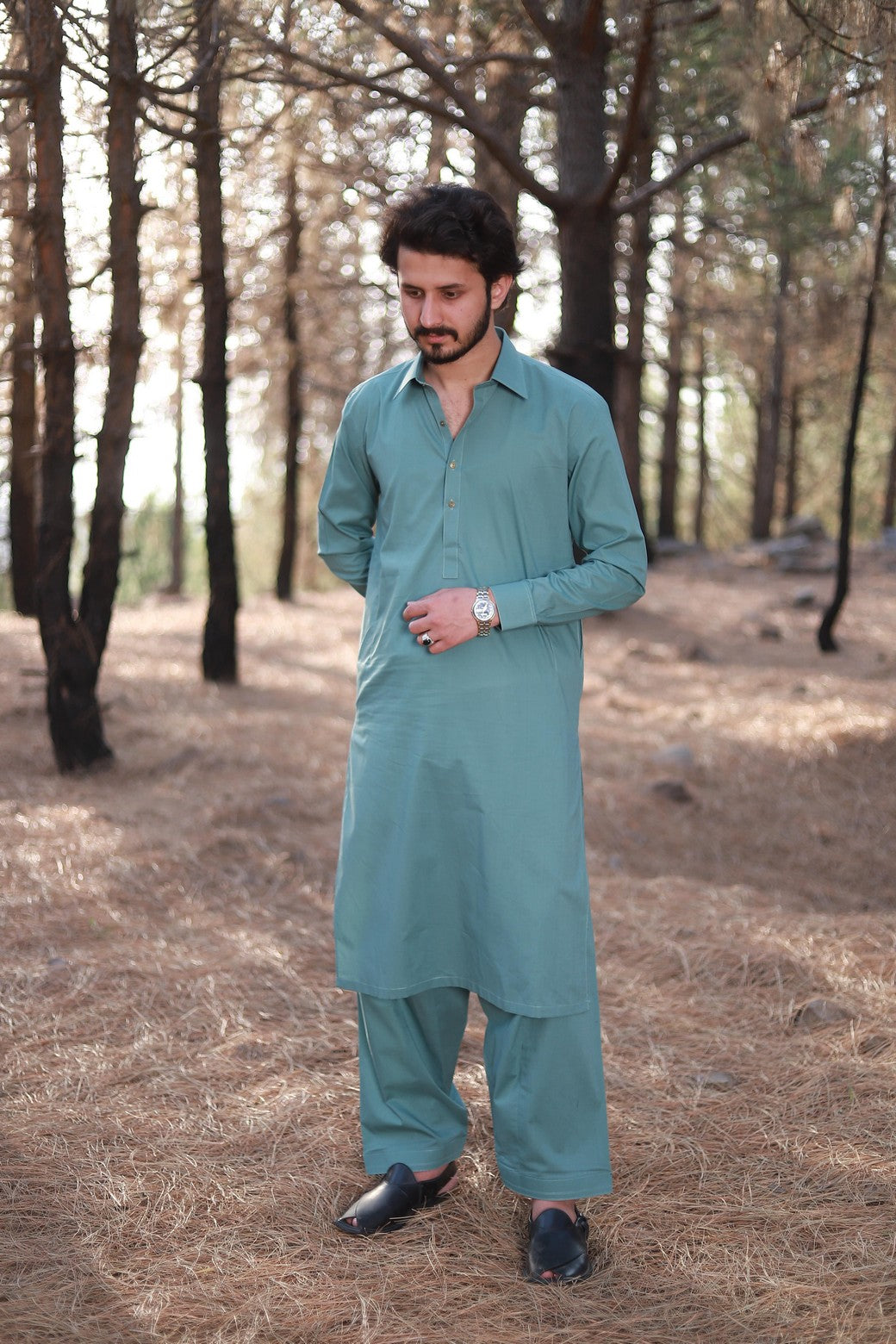 Pakistani Menswear Men of Khyber-14 – Hoorain Designer Wear