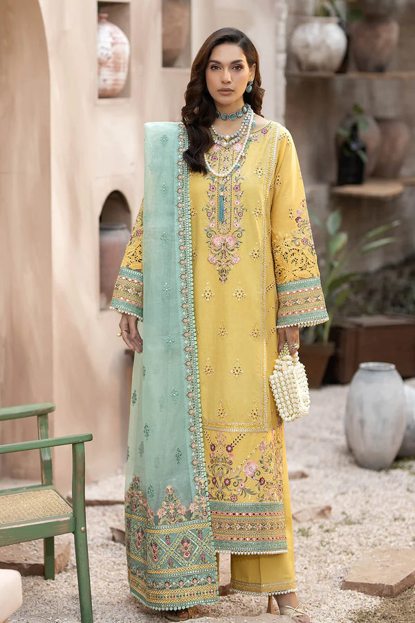 Imrozia Premium | Gulposh Luxury Lawn 24 | S.L 44 Zaira - Hoorain Designer Wear - Pakistani Ladies Branded Stitched Clothes in United Kingdom, United states, CA and Australia