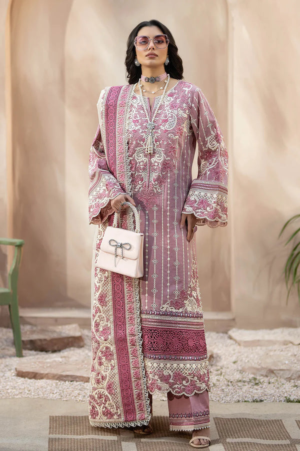 Imrozia Premium | Gulposh Luxury Lawn 24 | S.L 52 Abeer - Hoorain Designer Wear - Pakistani Ladies Branded Stitched Clothes in United Kingdom, United states, CA and Australia