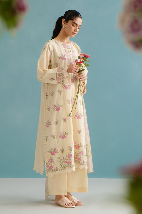Beech Tree| Embroidered Lawn 24 | P-27 - Hoorain Designer Wear - Pakistani Ladies Branded Stitched Clothes in United Kingdom, United states, CA and Australia