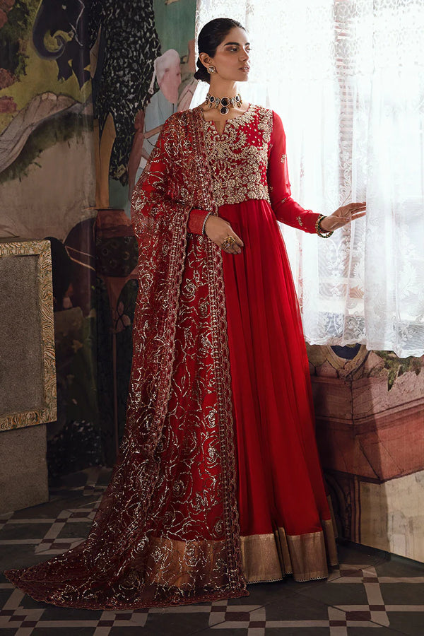 Mushq | Irha Kalidaar Chiffon Pret | RAYA - Hoorain Designer Wear - Pakistani Ladies Branded Stitched Clothes in United Kingdom, United states, CA and Australia