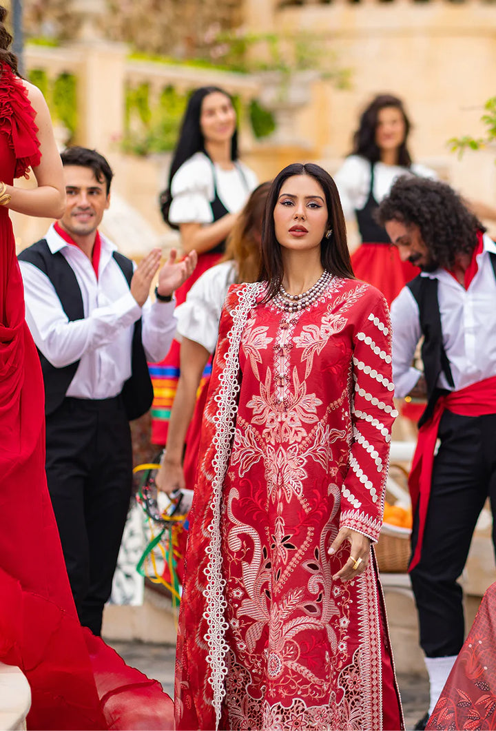 Mushq | Te Amo Luxury Lawn 24 | Amore Affair - Hoorain Designer Wear - Pakistani Ladies Branded Stitched Clothes in United Kingdom, United states, CA and Australia