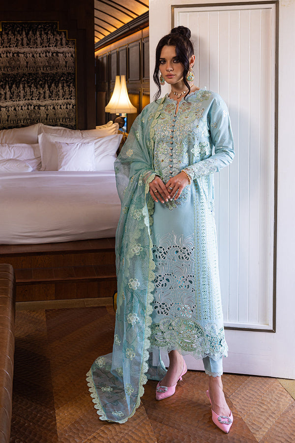 Mushq | Orient Express Luxury Lawn | REVE - Hoorain Designer Wear - Pakistani Ladies Branded Stitched Clothes in United Kingdom, United states, CA and Australia
