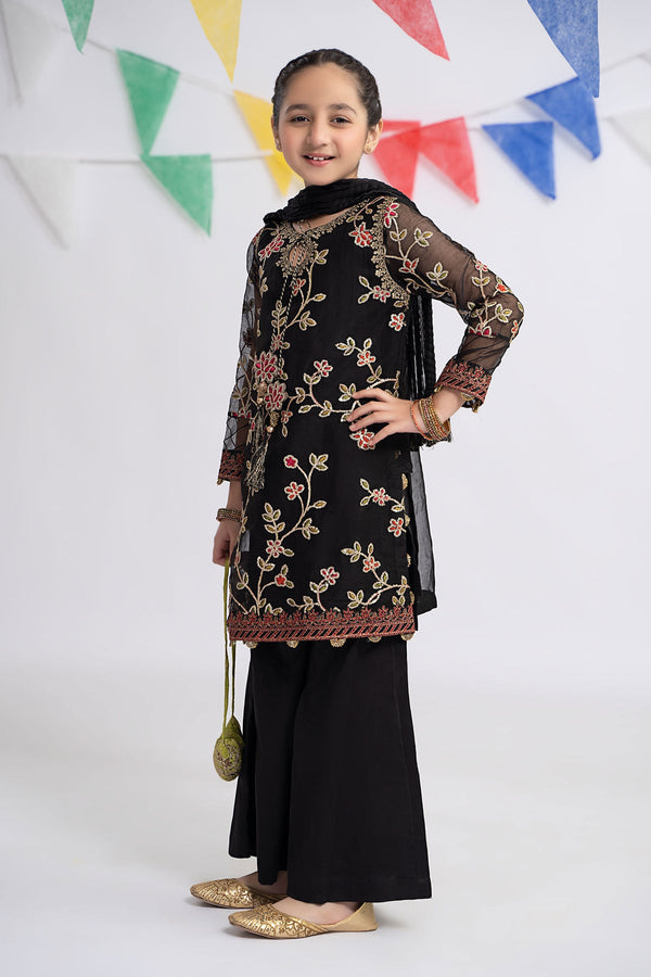 Maria B | Girls Eid Collection | MKS-EF24-30 - Hoorain Designer Wear - Pakistani Ladies Branded Stitched Clothes in United Kingdom, United states, CA and Australia