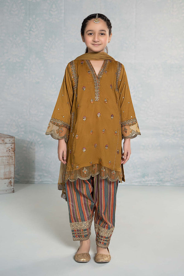 Maria B | Girls Eid Collection | MKD-EF24-05 - Hoorain Designer Wear - Pakistani Ladies Branded Stitched Clothes in United Kingdom, United states, CA and Australia