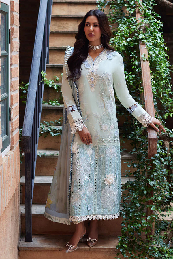 Mushq | Te Amo Luxury Lawn 24 | CAPRI CHARM - Hoorain Designer Wear - Pakistani Ladies Branded Stitched Clothes in United Kingdom, United states, CA and Australia