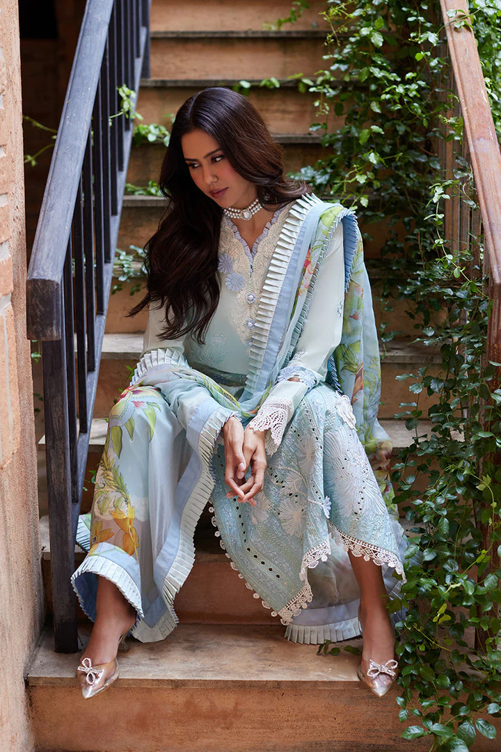 Mushq | Te Amo Luxury Lawn 24 | CAPRI CHARM - Hoorain Designer Wear - Pakistani Ladies Branded Stitched Clothes in United Kingdom, United states, CA and Australia