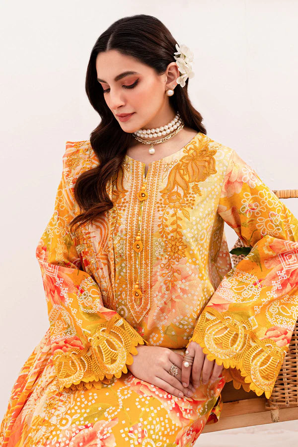 Nureh | Gardenia Lawn 24 | NSG-143 - Hoorain Designer Wear - Pakistani Ladies Branded Stitched Clothes in United Kingdom, United states, CA and Australia