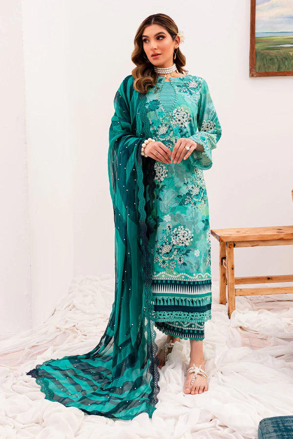 Nureh | Gardenia Lawn 24 | NSG-144 - Hoorain Designer Wear - Pakistani Ladies Branded Stitched Clothes in United Kingdom, United states, CA and Australia