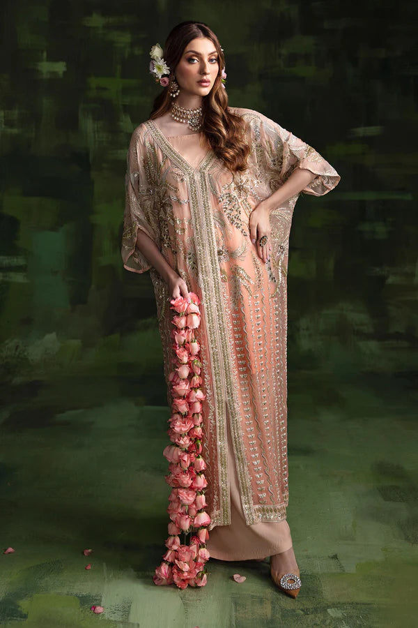 Nureh | Wedding Formals 24 | Sheer Pink - Hoorain Designer Wear - Pakistani Ladies Branded Stitched Clothes in United Kingdom, United states, CA and Australia