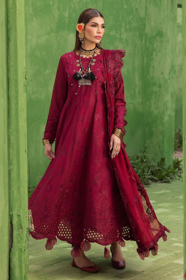 Nureh | Mela Luxury Lawn | NDS-107 - Hoorain Designer Wear - Pakistani Ladies Branded Stitched Clothes in United Kingdom, United states, CA and Australia
