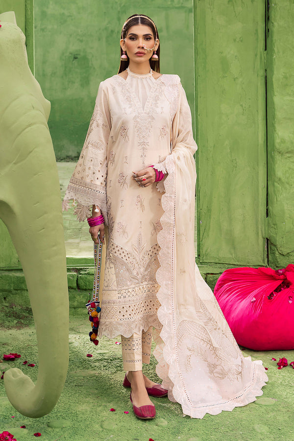 Nureh | Mela Luxury Lawn | NDS-104 - Hoorain Designer Wear - Pakistani Ladies Branded Stitched Clothes in United Kingdom, United states, CA and Australia