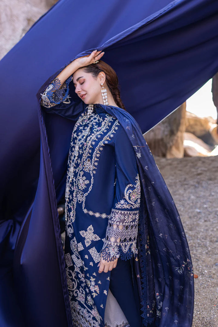 Qalamkar | Sahil Kinare Luxury Lawn | FP-06 MIRAY - Hoorain Designer Wear - Pakistani Ladies Branded Stitched Clothes in United Kingdom, United states, CA and Australia
