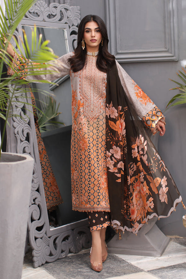 Charizma | Rang e Bahar 24 | CRB4-01 - Hoorain Designer Wear - Pakistani Ladies Branded Stitched Clothes in United Kingdom, United states, CA and Australia