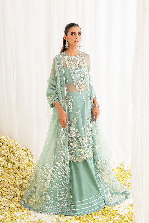 Saffron | Reveur Luxury Festive | SF-08 Aislin - Hoorain Designer Wear - Pakistani Ladies Branded Stitched Clothes in United Kingdom, United states, CA and Australia