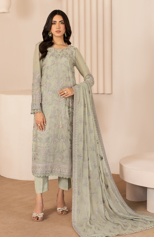 Zarif | Chiffon Edit  | ZL 04 AFSA - Hoorain Designer Wear - Pakistani Ladies Branded Stitched Clothes in United Kingdom, United states, CA and Australia