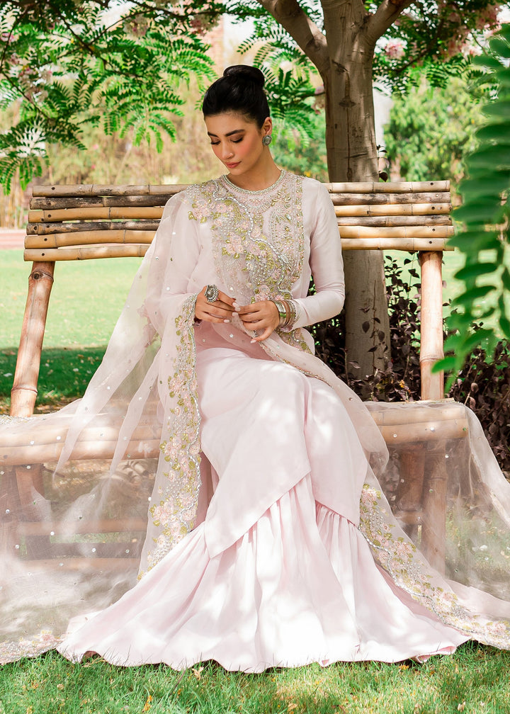 Sadaf Fawad Khan | Zinnia Festive Formals | Mehr - Hoorain Designer Wear - Pakistani Ladies Branded Stitched Clothes in United Kingdom, United states, CA and Australia