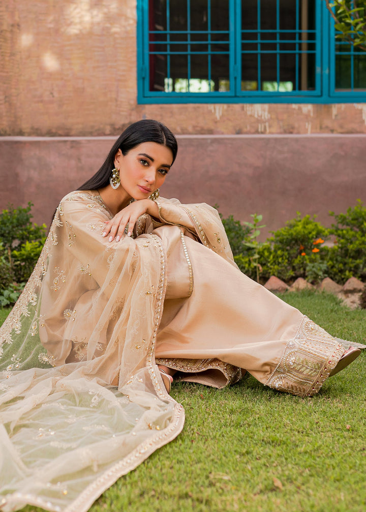 Sadaf Fawad Khan | Zinnia Festive Formals | Freya - Hoorain Designer Wear - Pakistani Ladies Branded Stitched Clothes in United Kingdom, United states, CA and Australia