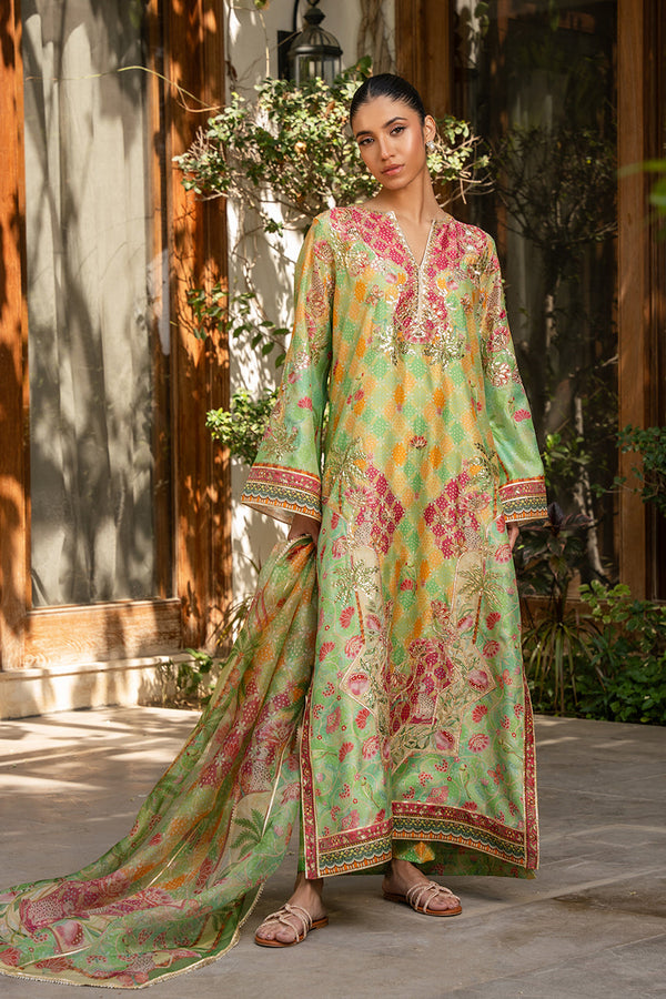 Sania Maskatiya | Eid Collection | Aliza (B) - Hoorain Designer Wear - Pakistani Ladies Branded Stitched Clothes in United Kingdom, United states, CA and Australia