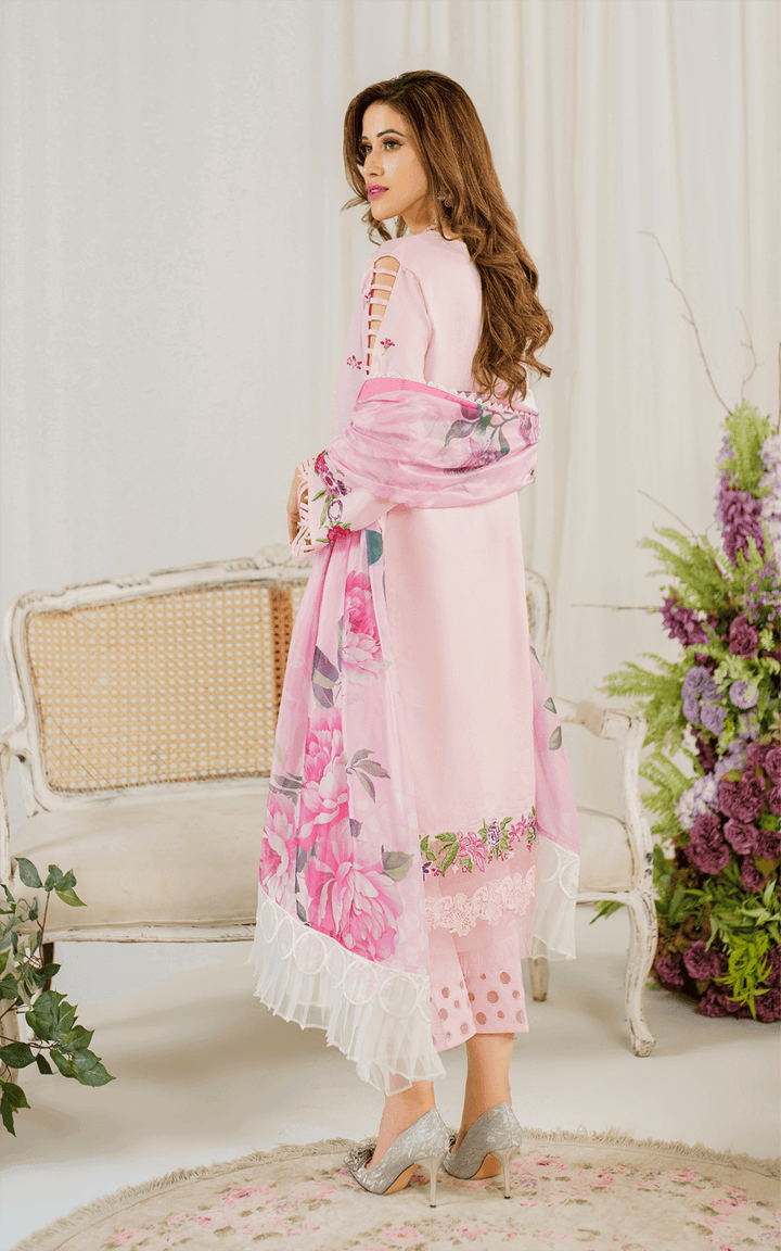 Asifa and Nabeel | Pretty in Pink Limited Edition | Sedum (PP-9) - Hoorain Designer Wear - Pakistani Ladies Branded Stitched Clothes in United Kingdom, United states, CA and Australia