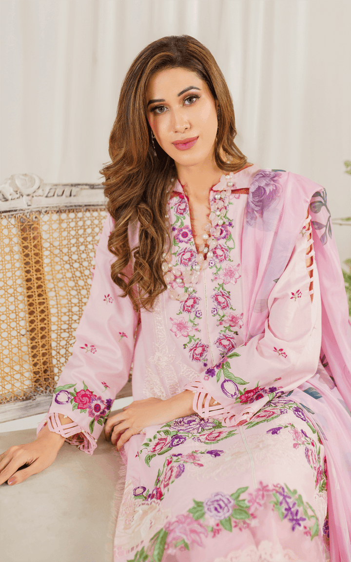 Asifa and Nabeel | Pretty in Pink Limited Edition | Sedum (PP-9) - Hoorain Designer Wear - Pakistani Ladies Branded Stitched Clothes in United Kingdom, United states, CA and Australia