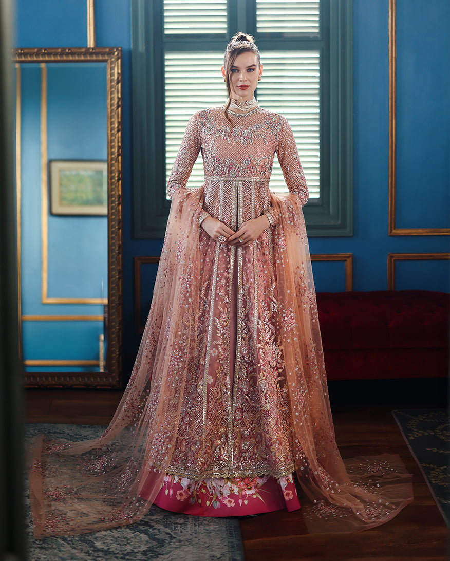 mushq formal dresses Mushq Mann Mein Tu Wedding'25 D-05 WADAY  Mohsin Saeed Fabrics