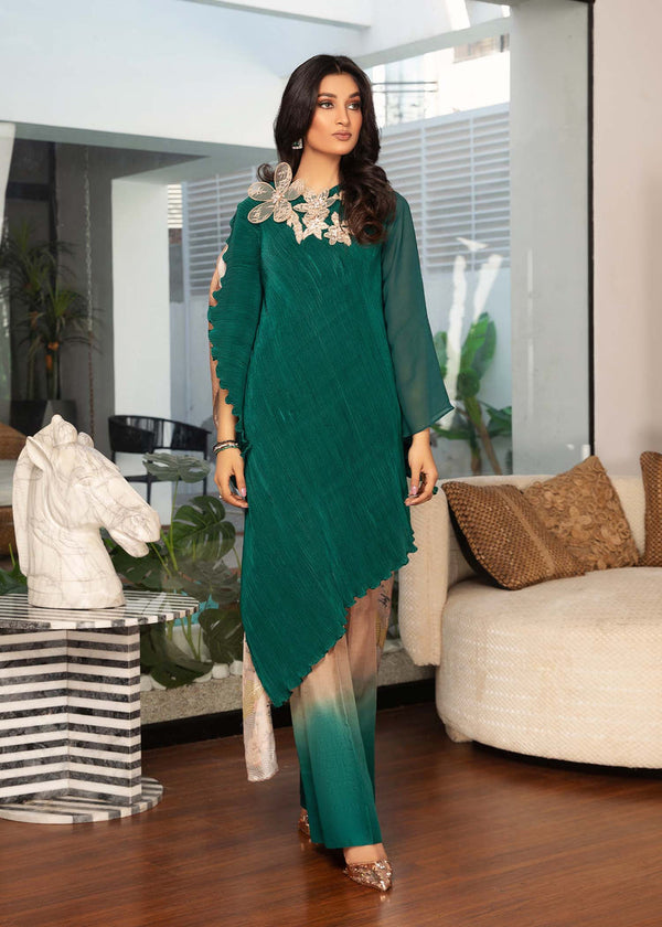 Shiza Hassan | Sublime Luxury Pret | Zerya - Hoorain Designer Wear - Pakistani Ladies Branded Stitched Clothes in United Kingdom, United states, CA and Australia
