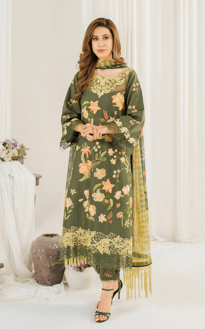 Asifa and Nabeel | Pretty in Pink Limited Edition | Sweet Pea (PP-6) - Hoorain Designer Wear - Pakistani Ladies Branded Stitched Clothes in United Kingdom, United states, CA and Australia