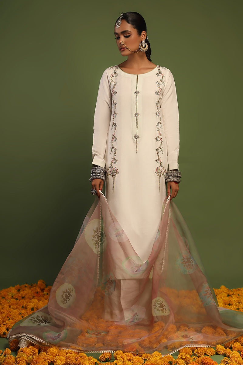 Wardha Saleem | Luxury Pret Traditional Wear | SHIKAR GAH - AARI WORK (2 PC) main image 1