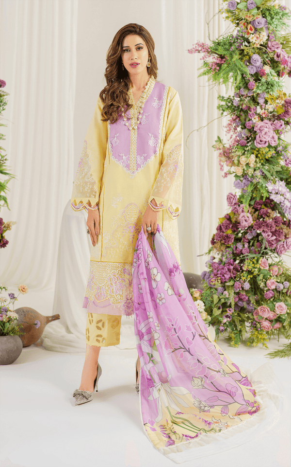 Asifa and Nabeel | Pretty in Pink Limited Edition | Versaila (PP-10) - Hoorain Designer Wear - Pakistani Ladies Branded Stitched Clothes in United Kingdom, United states, CA and Australia