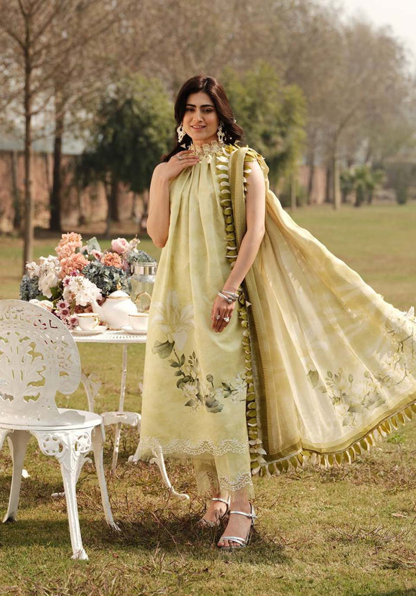 Zarqash | Luxe Lawn 24 | ZQ 13 - Hoorain Designer Wear - Pakistani Ladies Branded Stitched Clothes in United Kingdom, United states, CA and Australia