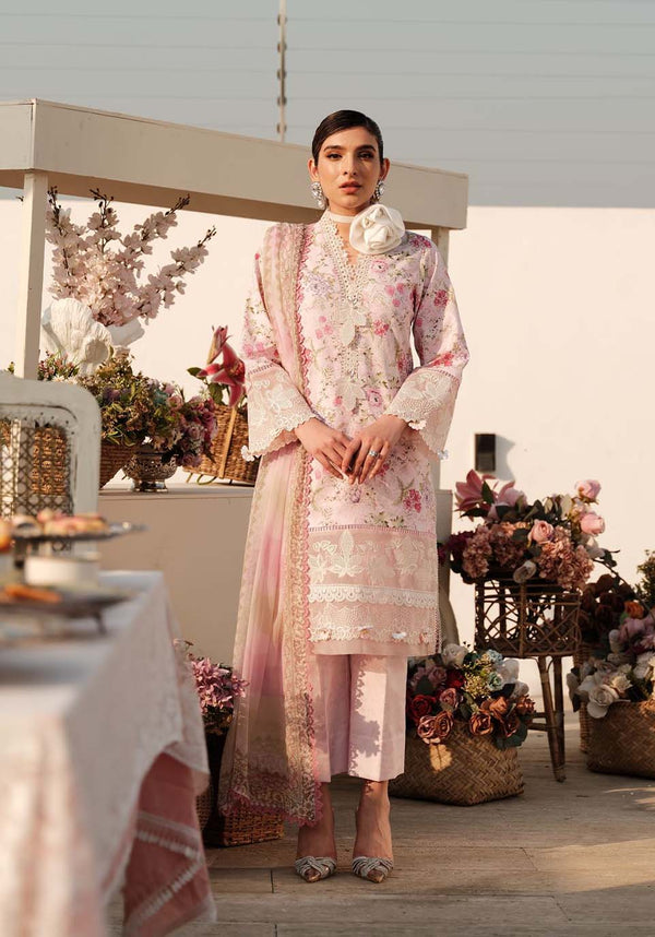 Zarqash | Luxe Lawn 24 | ZQ 12 - Hoorain Designer Wear - Pakistani Ladies Branded Stitched Clothes in United Kingdom, United states, CA and Australia