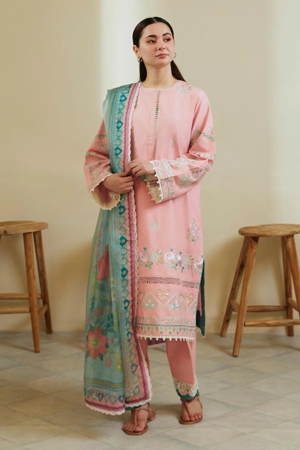 Zara Shahjahan | Coco Lawn 24 | ZOYA-8A - Hoorain Designer Wear - Pakistani Ladies Branded Stitched Clothes in United Kingdom, United states, CA and Australia