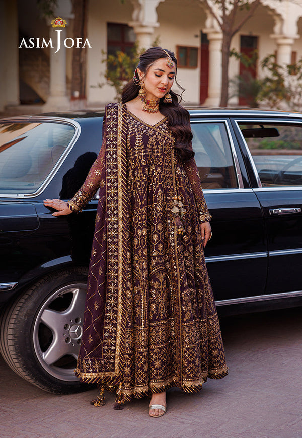 Asim Jofa | Chikankari Eid’24 | AJCE-05 - Hoorain Designer Wear - Pakistani Ladies Branded Stitched Clothes in United Kingdom, United states, CA and Australia