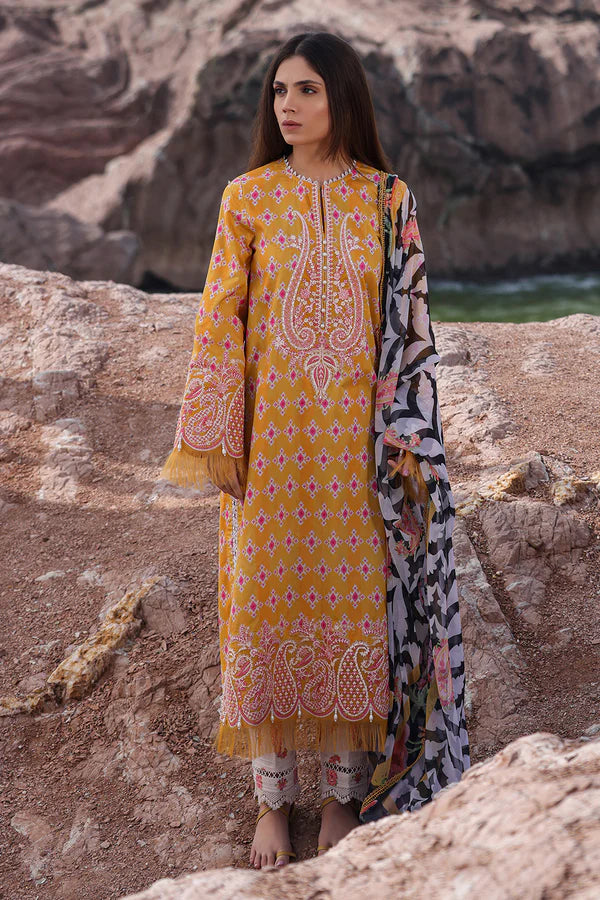 Ayzel | Tropicana Lawn 24 | MELINE - Hoorain Designer Wear - Pakistani Ladies Branded Stitched Clothes in United Kingdom, United states, CA and Australia
