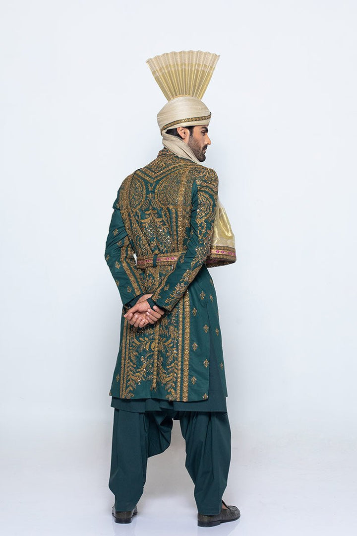 Pakistani Menswear | Fahad Hussayn | kHUSH BAKHT - Hoorain Designer Wear - Pakistani Ladies Branded Stitched Clothes in United Kingdom, United states, CA and Australia