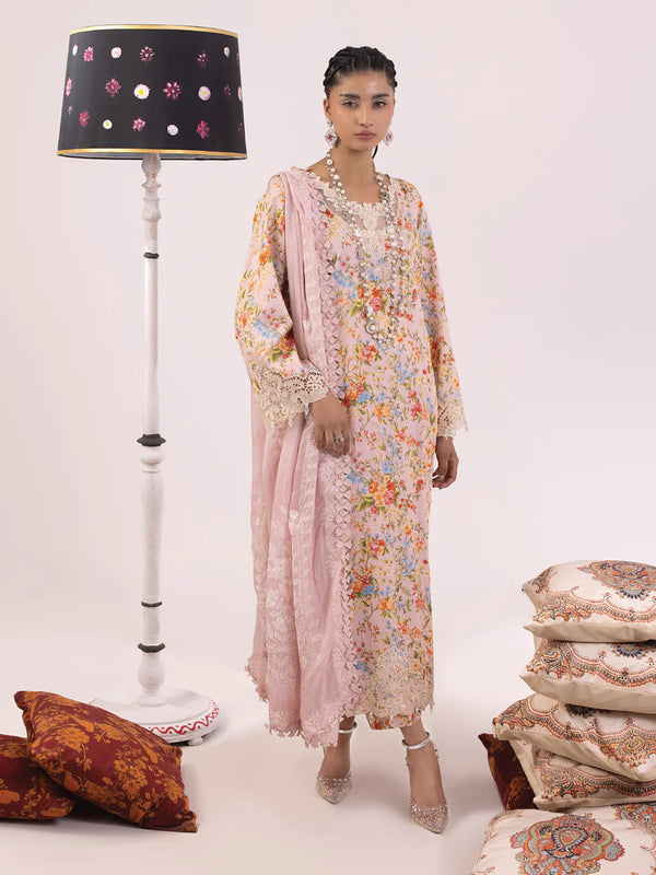 Ittehad | Faiza Faisal  Rangeeli Lawn 24 | Laali - Hoorain Designer Wear - Pakistani Ladies Branded Stitched Clothes in United Kingdom, United states, CA and Australia