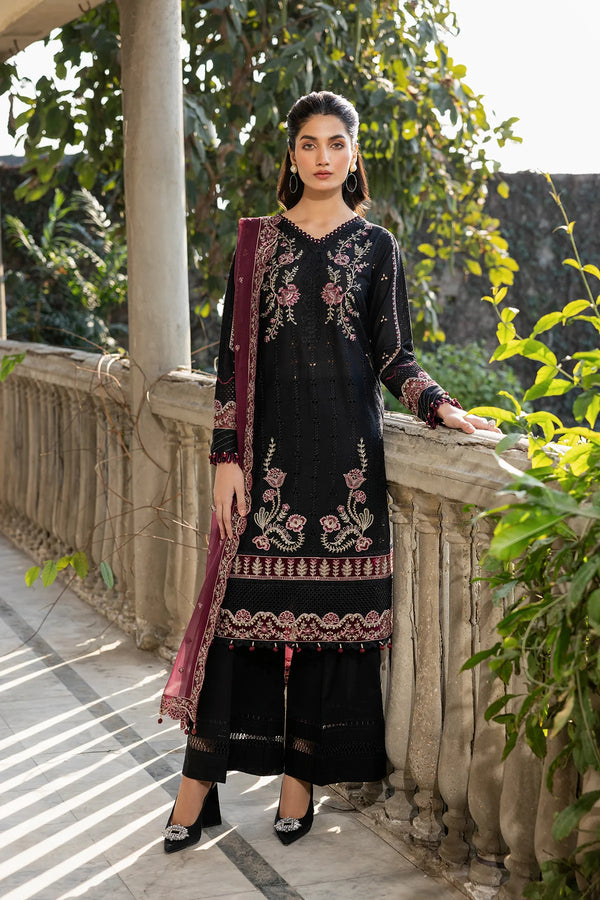 Farasha | Bahaar Embroidered Lawn | Twilight Bloom - Hoorain Designer Wear - Pakistani Ladies Branded Stitched Clothes in United Kingdom, United states, CA and Australia