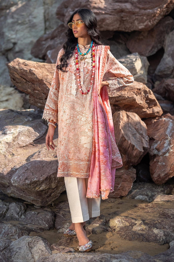 Sana Safinaz | Mahay Spring 24 | H241-009B-2DD - Hoorain Designer Wear - Pakistani Ladies Branded Stitched Clothes in United Kingdom, United states, CA and Australia