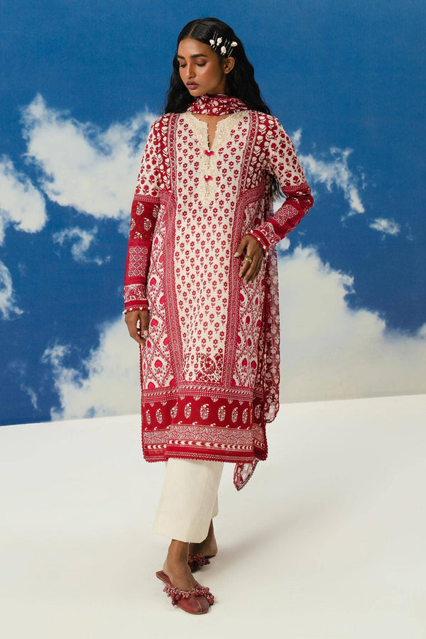 Sana Safinaz | Mahay Summer Lawn 24 | S-44 - Hoorain Designer Wear - Pakistani Ladies Branded Stitched Clothes in United Kingdom, United states, CA and Australia