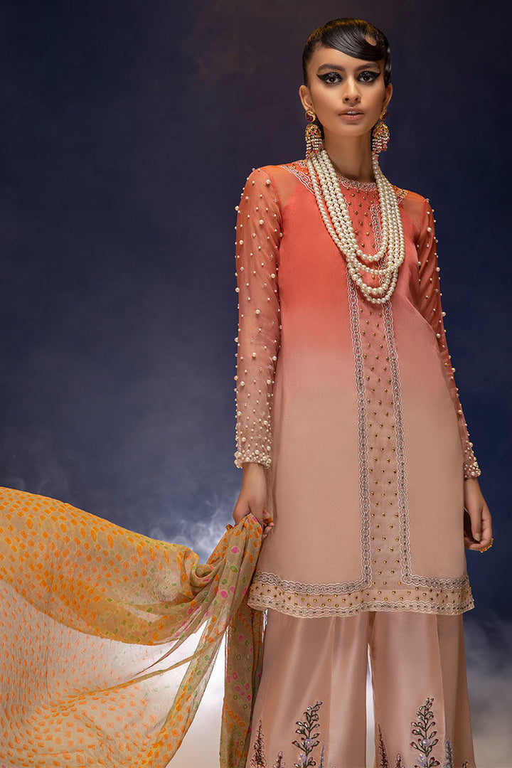Haute Form | Luxury Pret | COSMOS - Hoorain Designer Wear - Pakistani Ladies Branded Stitched Clothes in United Kingdom, United states, CA and Australia