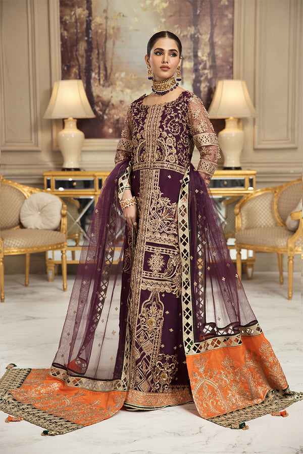 House of Nawab | Luxury Formals | FURAT A - Hoorain Designer Wear - Pakistani Ladies Branded Stitched Clothes in United Kingdom, United states, CA and Australia