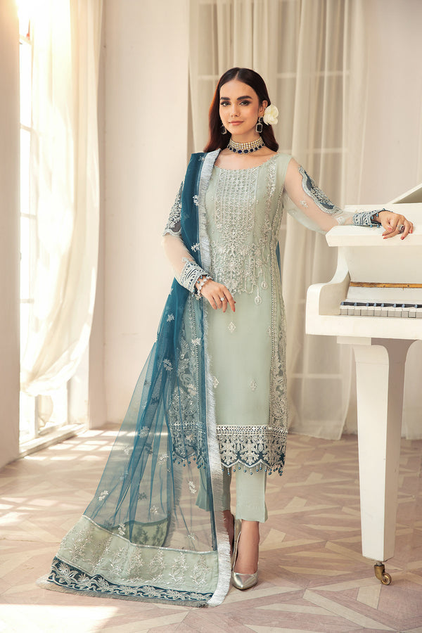 House of Nawab | Luxury Formals | AMOL - Hoorain Designer Wear - Pakistani Ladies Branded Stitched Clothes in United Kingdom, United states, CA and Australia